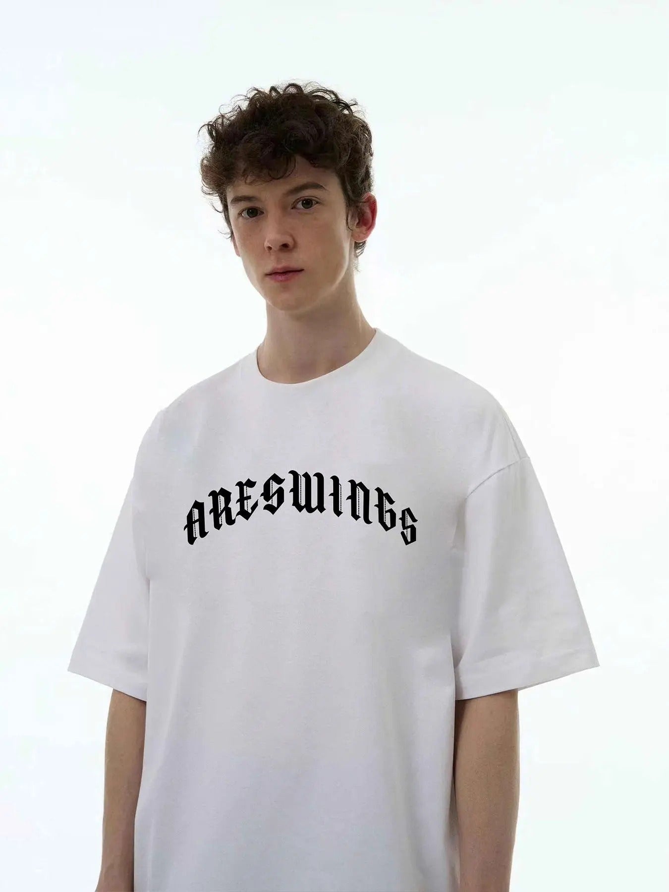 Men's Letter Print Short Sleeve T-shirt, Loose Casual Crew Neck Tee for Summer, Fashion Men's Top for Daily Wear Hoodie,...