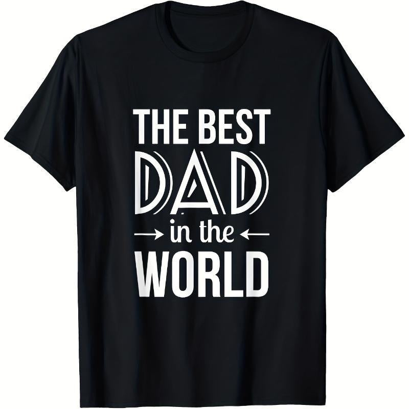 Men's Pure Cotton Comfort Fit Husband T-shirt Breathable Round Neck Short Sleeve Summer Casual Tee Hoodie, Sweatshirt