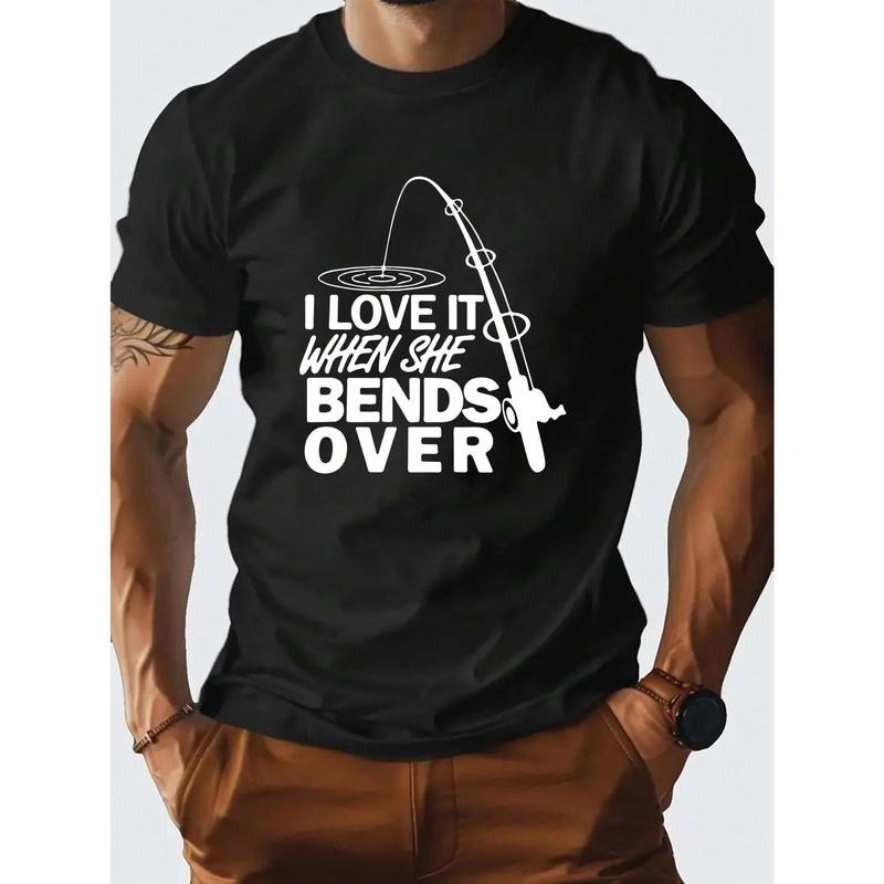 Men's Summer Casual Short Sleeve T-Shirt With Slogan Print Made in USA Hoodie, Sweatshirt | UrbanDripWear.com