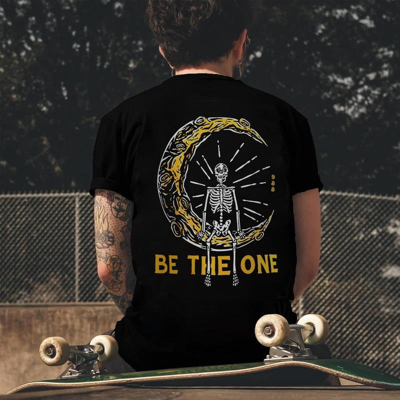 Men's T-shirt, Be The One Printed Men's T-shirt, Gifts for the Man of Character,Merch gift Hoodie, Sweatshirt
