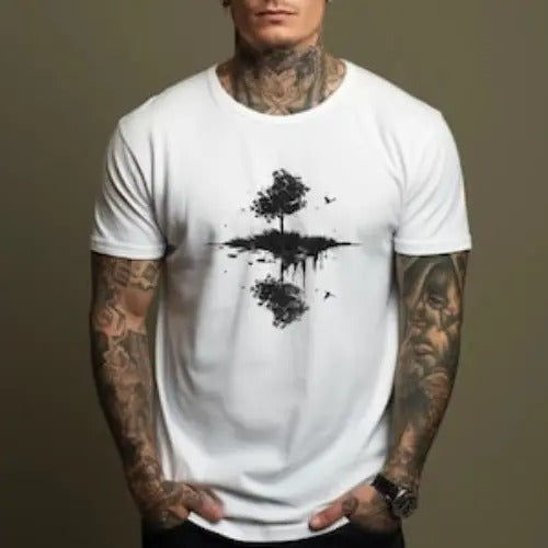 Men's T-shirt, Nature Shirt, Green T-shirt, Nature T-shirt, Bird T-shirt Made in USA Hoodie, Sweatshirt | UrbanDripWear.com