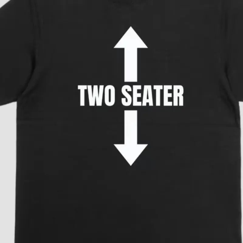 Men's Two Seater T-Shirt, 100% Cotton, Casual Streetwear - Breathable Hoodie, Sweatshirt | UrbanDripWear.com