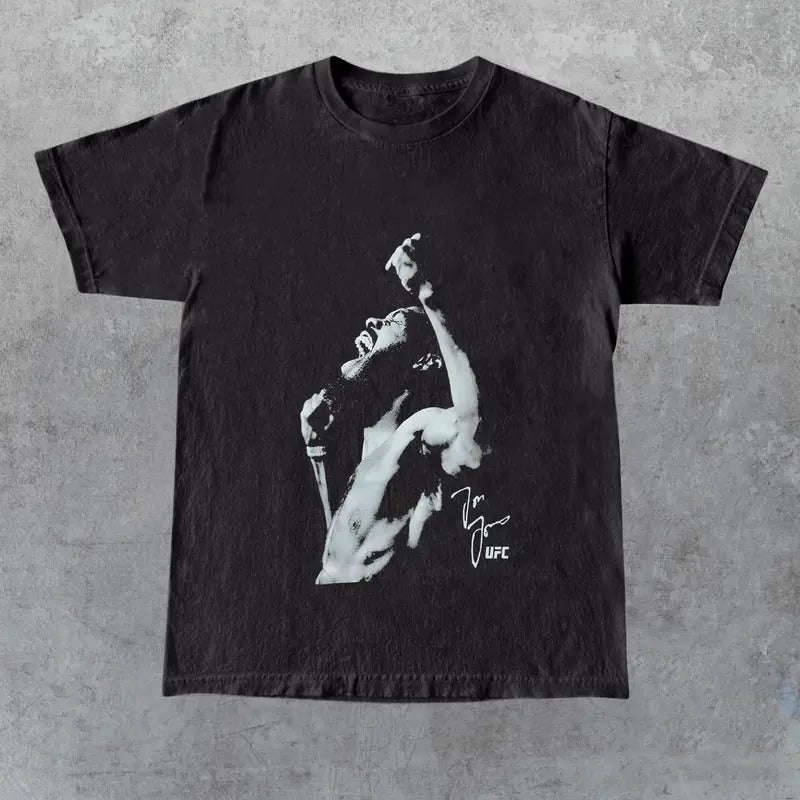 Men's UFC Bone Jones Roar T-Shirt - Multicolor-For Men And Women Menswear Top Hoodie, Sweatshirt | UrbanDripWear.com
