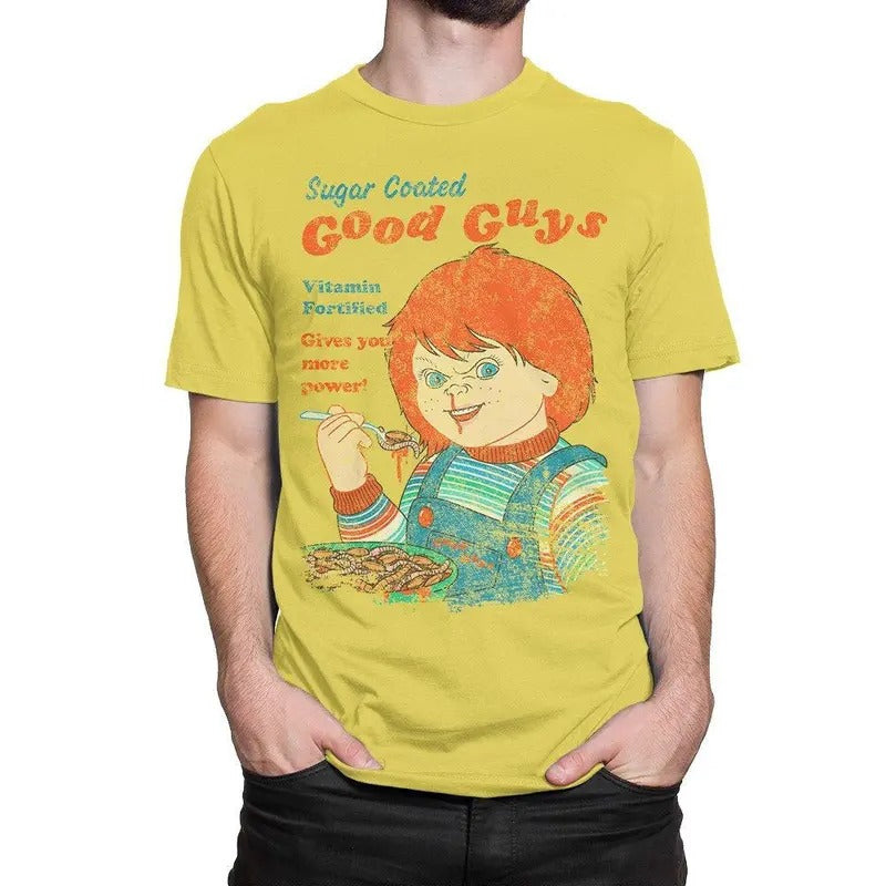 Chucky Sugar Good Guys T-Shirt / Child's Play Shirt / Men's Women's All Size Cotton Menswear Hoodie, Sweatshirt