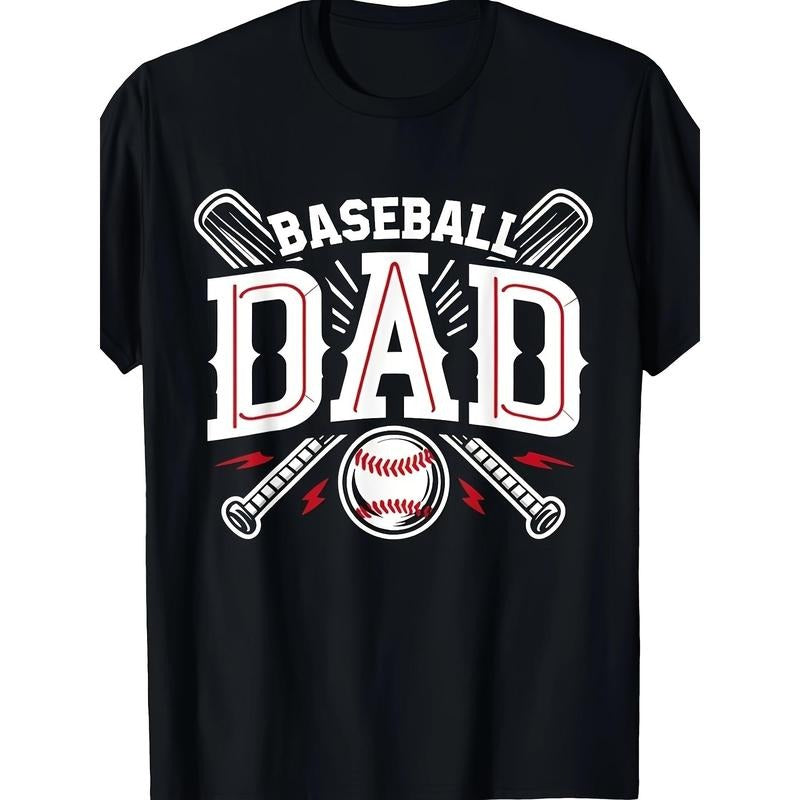 Men's and Women'S Plus Size Baseball Dad Happy Fathers Day T-Shirt Hoodie, Sweatshirt | UrbanDripWear.com
