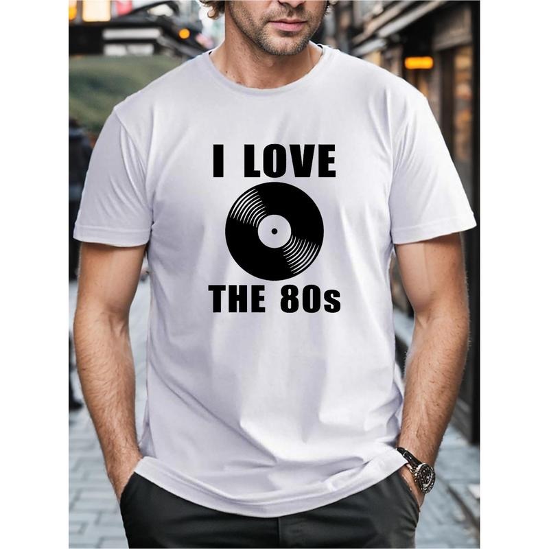 Men's casual printed T-shirt, summer fashion T-shirt, street style short-sleeved crew-neck shirt Made in USA Hoodie,...