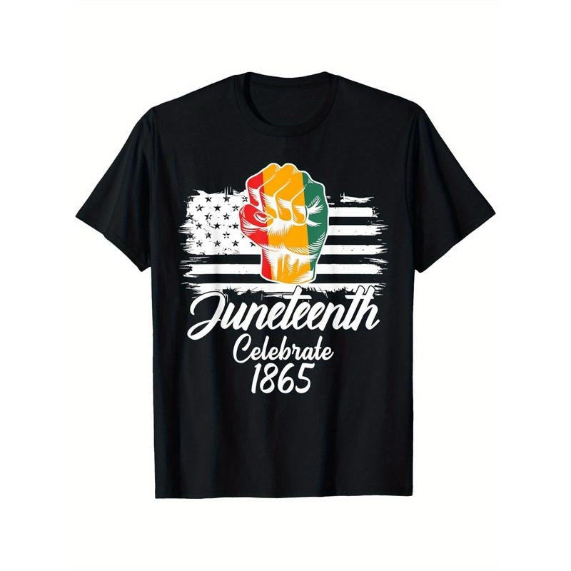 MenWomenJuneteenth 1865 African American Freedom Day T-Shirt