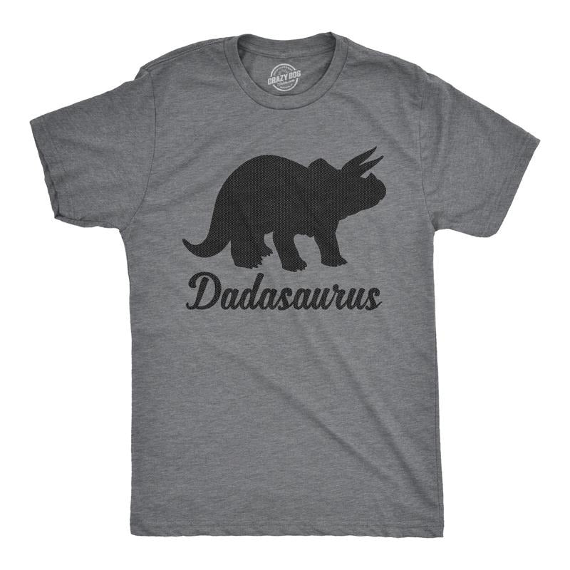Mens Dadasaurus T Shirt Funny Fathers Day Dinosaur Tee For Guys Mens Funny T Shirts Cool Tees Soft Stylish Casual...