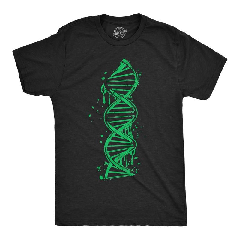 Mens Drippy DNA Funny T Shirts Science Graphic Tee for Men Mens Funny T Shirts Cool Tees Soft Stylish Casual Menswear...