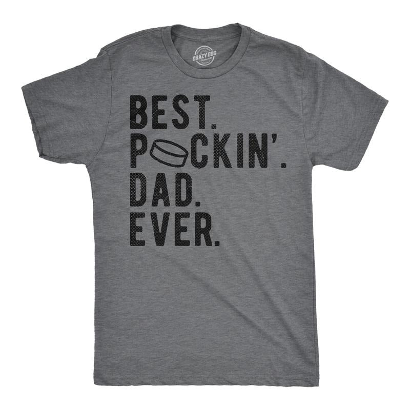 Mens Funny T Shirts Best Puckin Dad Ever Sarcastic Fathers Day Graphic Novelty Tee For Men Mens Funny T Shirts Cool Tees...