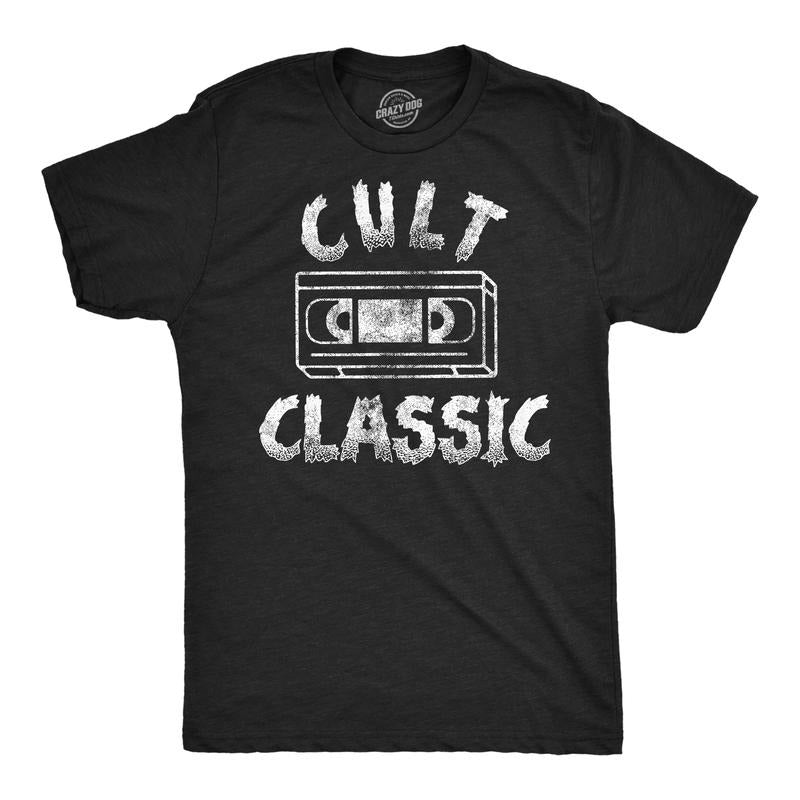 Mens Funny T Shirts Cult Classic Sarcastic Video Tape Graphic Tee For Men Mens Funny T Shirts Cool Tees Soft Stylish...