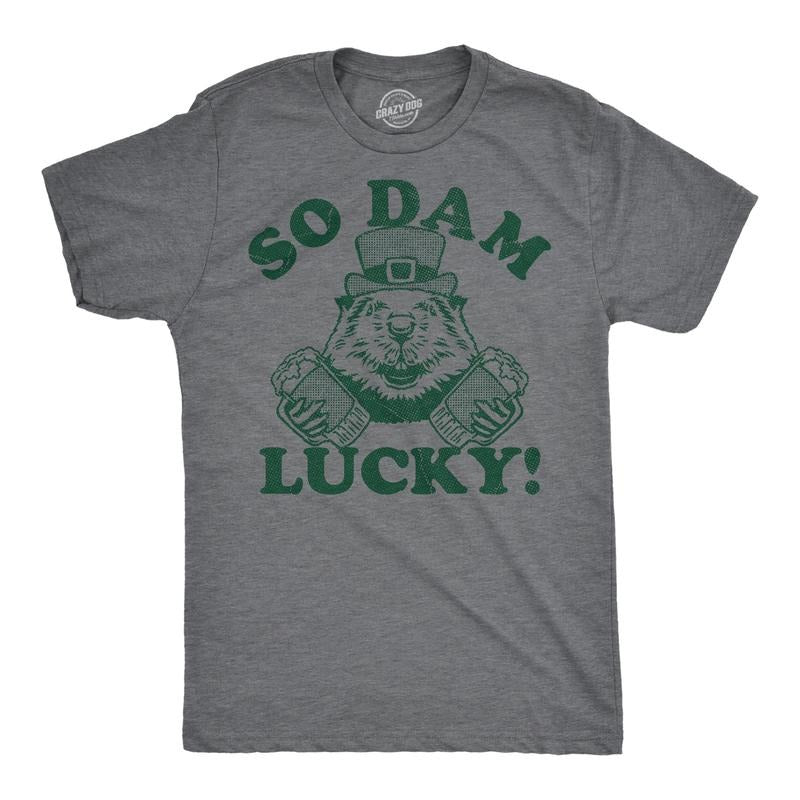 Mens Funny T Shirts Irizz Sarcastic St Patricks Day Graphic Novelty Tee For Men Mens Funny T Shirts Cool Tees Soft...