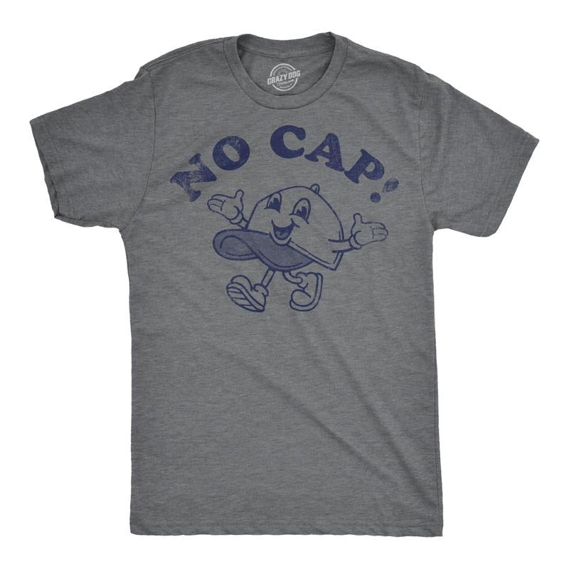 Mens Funny T Shirts No Cap Sarcastic Graphic Novelty Tee For Men Mens Funny T Shirts Cool Tees Soft Stylish Casual...