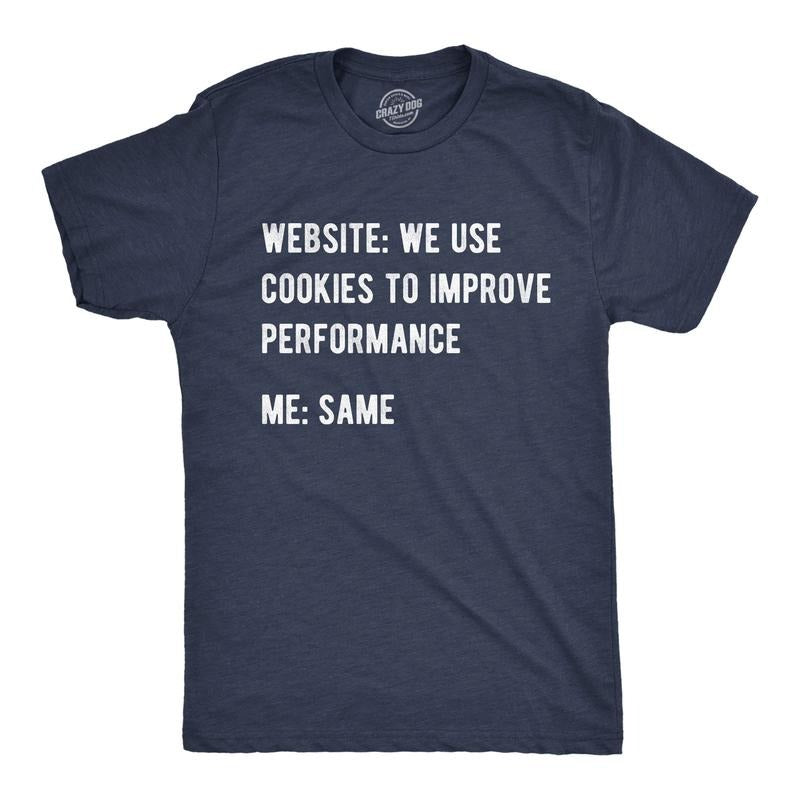 Mens Funny T Shirts Website We Use Cookies To Improve Performance Sarcastic Tee For Men Mens Funny T Shirts Cool Tees...