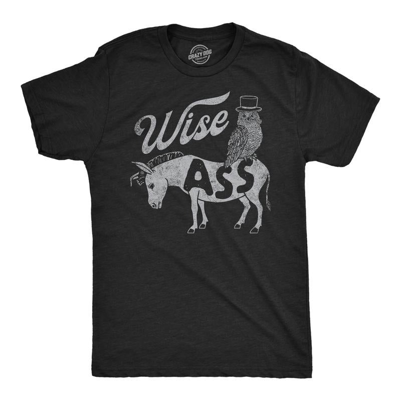 Mens Funny T Shirts Wise Ass Sarcastic Graphic Novelty Tee for Men Mens Funny T Shirts Cool Tees Soft Stylish Casual...