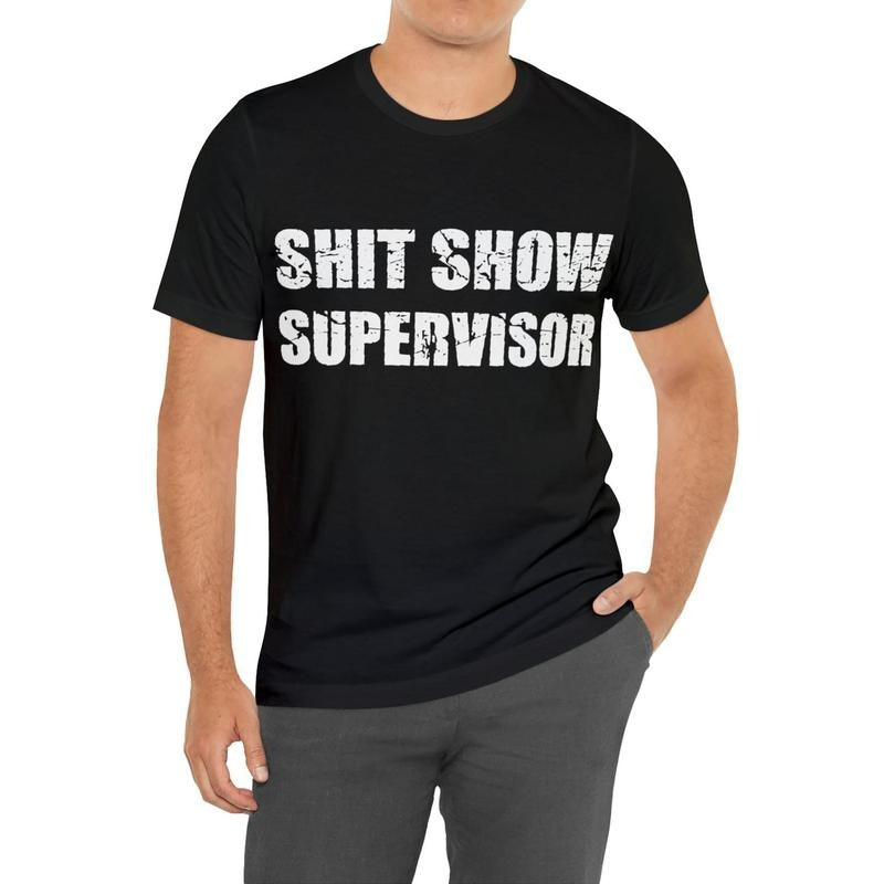 Mens Humorous Graphic Funny Letter Print T-shirt - Ultra-Casual Super Comfy Slightly Stretch Relaxed Fit Classic Crew...