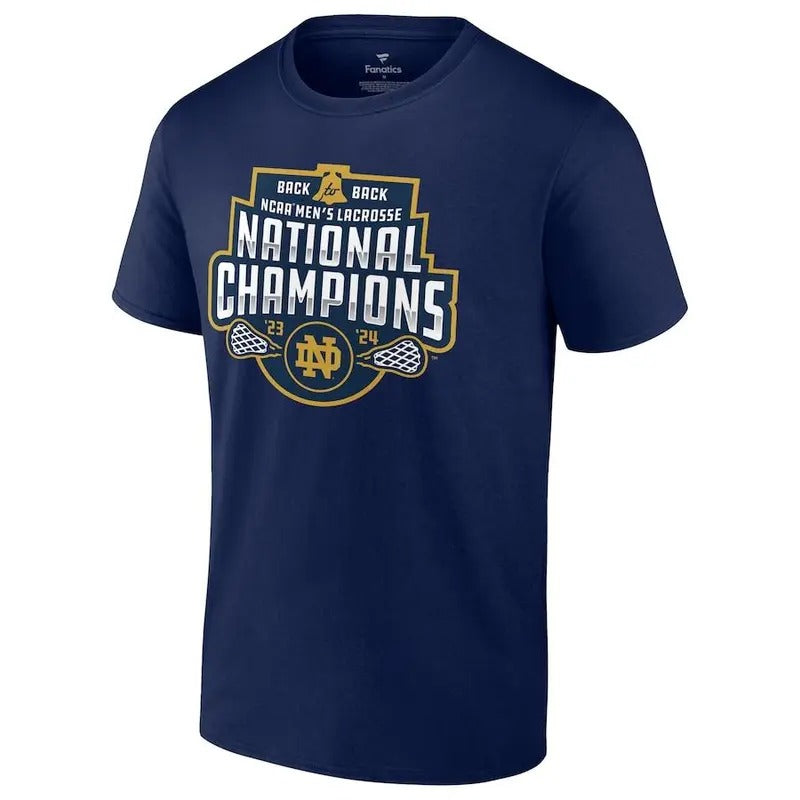 Mens Notre Dame Fighting Irish Back-To-Back T-shirt Hoodie, Sweatshirt | UrbanDripWear.com