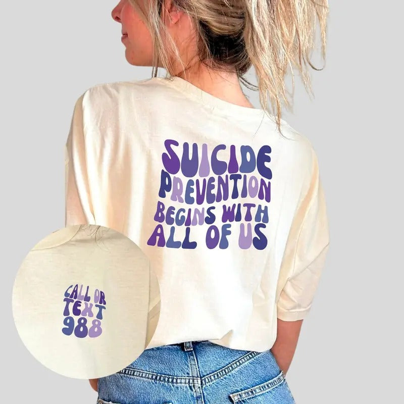 Mental Health Matters Suicide Prevention Shirt 988 Shirt Mental Health Shirt Suicide Awareness Shirt TK43GN Hoodie,...