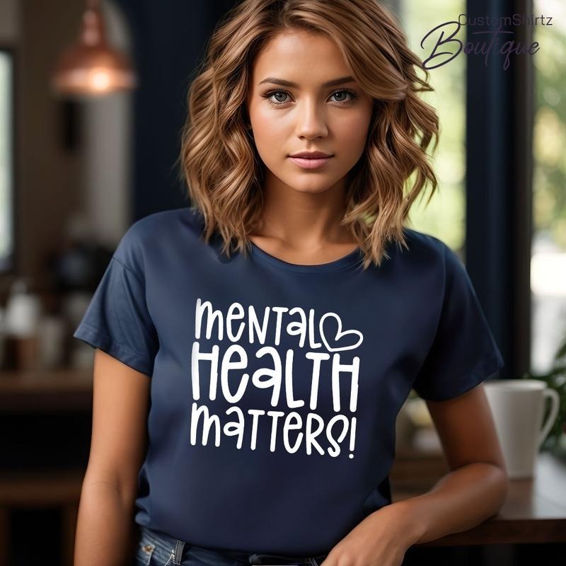 Mental Health Shirts Mental Health Matters Shirt Inspirational Shirts Women Mental Health Awareness Women Mental Health...