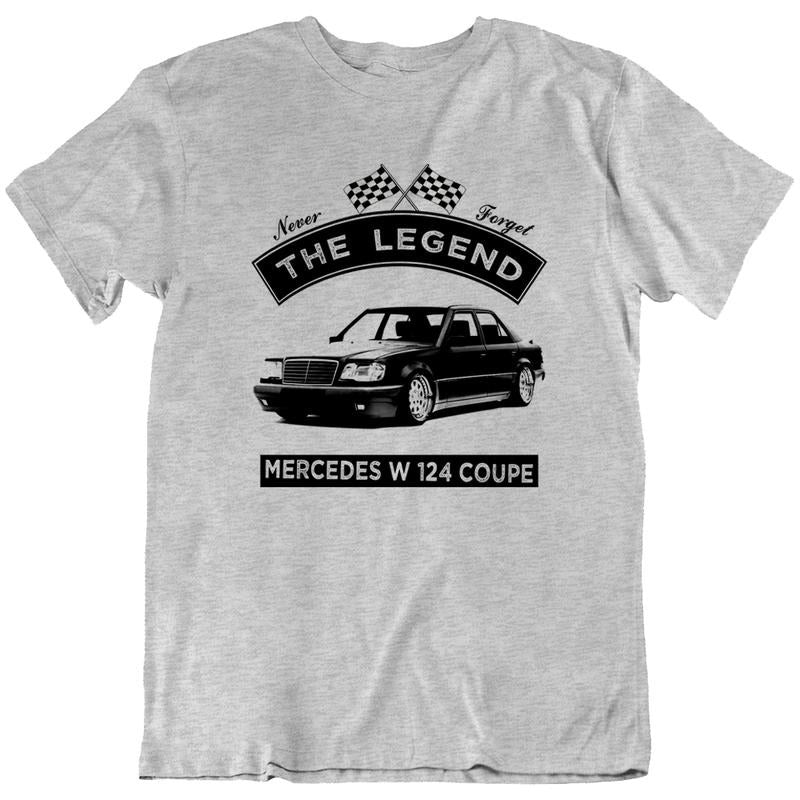 Mercedes W 124 Coupe Car Vintage Retro Tshirt Tee Mens Womens Gift New Hoodie, Sweatshirt | UrbanDripWear.com