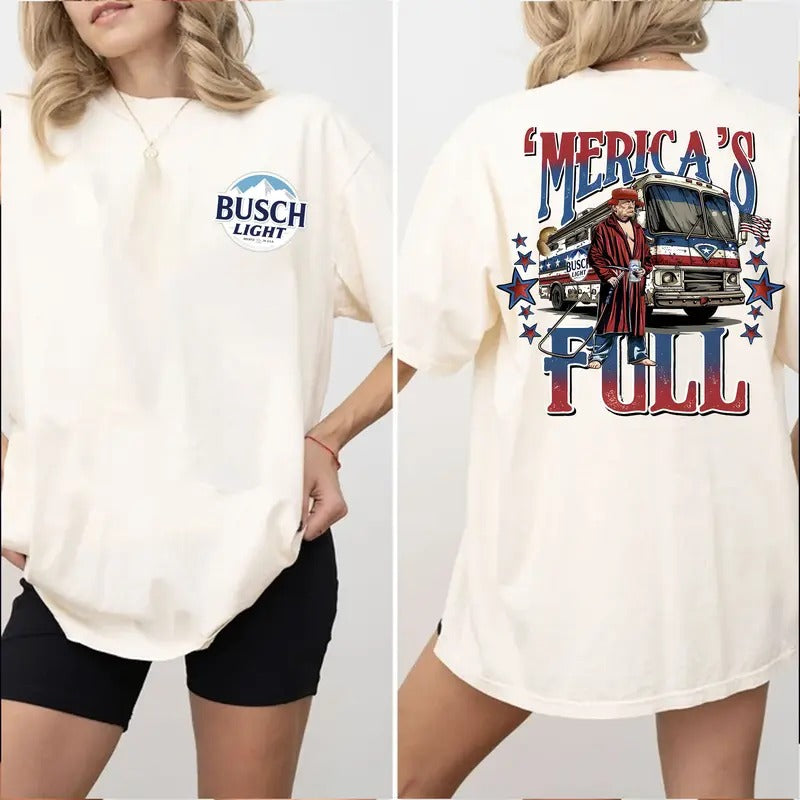 Merica's Full Bus LightTrum2024 Shirt Voting Trummpp Vance New Version Shirt, Thug Life TruumPP Shirt, Maga shirt, Fall...