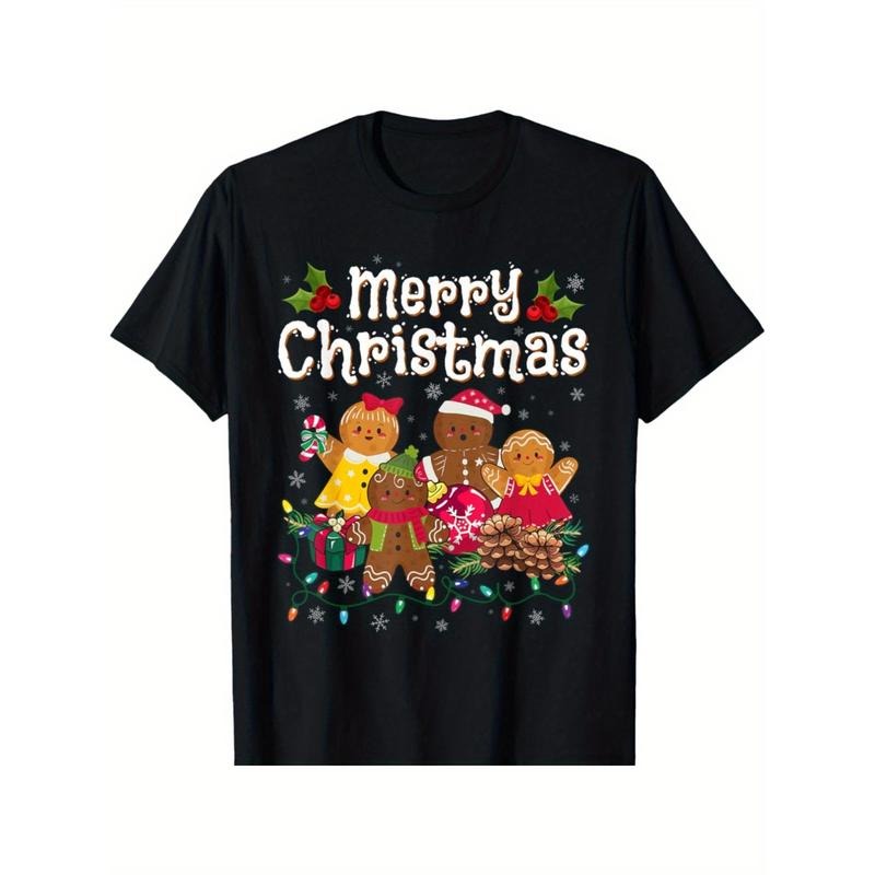 Merry Christmas Gingerbread T-Shirt made in usa Hoodie, Sweatshirt | UrbanDripWear.com