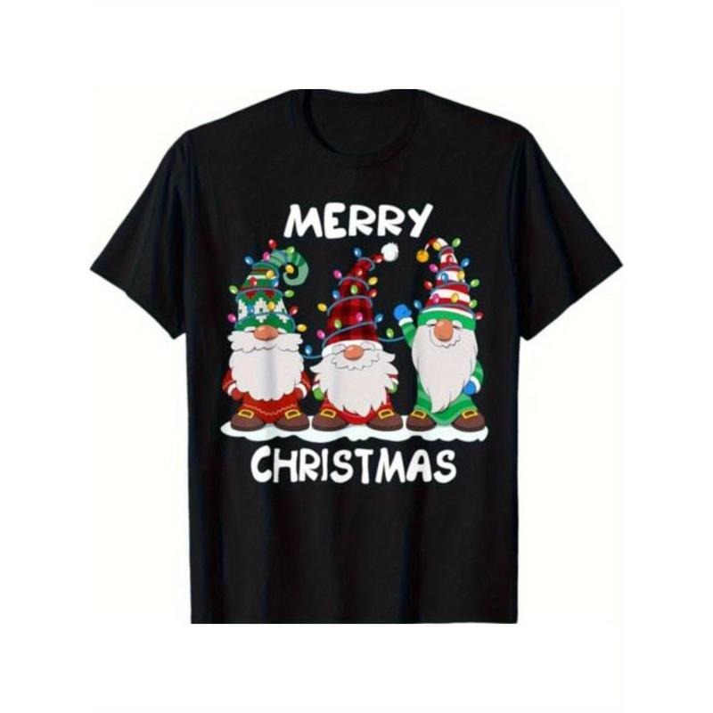 Merry Christmas Gnomes Xmas Family Men T-Shirt Made in USA Hoodie, Sweatshirt | UrbanDripWear.com