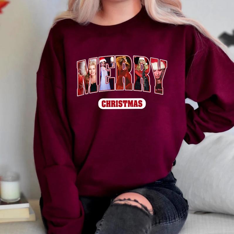 Merry Christmas Stevie Nicks Shirt Sweatshirt Hoodie, Christmas Sweatshirt, Gift For Her | UrbanDripWear.com