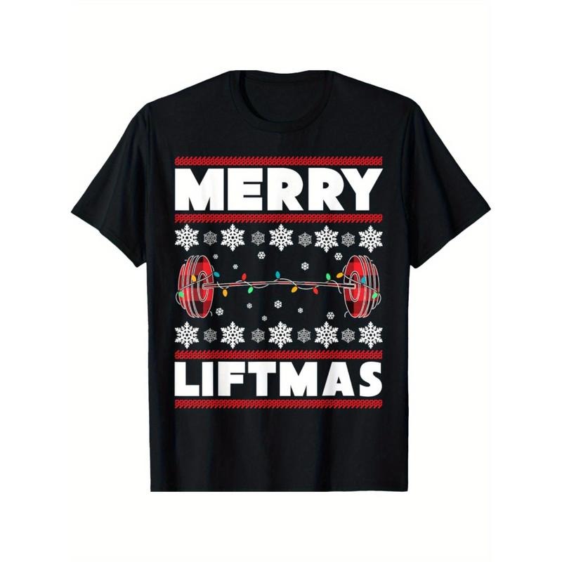Merry Liftmas Funny Christmas Gym Workout Fitness Gift T-Shirt made in usa Hoodie, Sweatshirt | UrbanDripWear.com