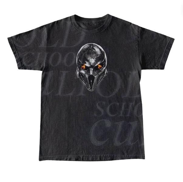 Metal Face Y2k Graphic T-Shirt, Gothic Metal Face Tee, Retro Unisex 90s Tee, Warrior Tee, Classic Shirt, Grunge Tee,...