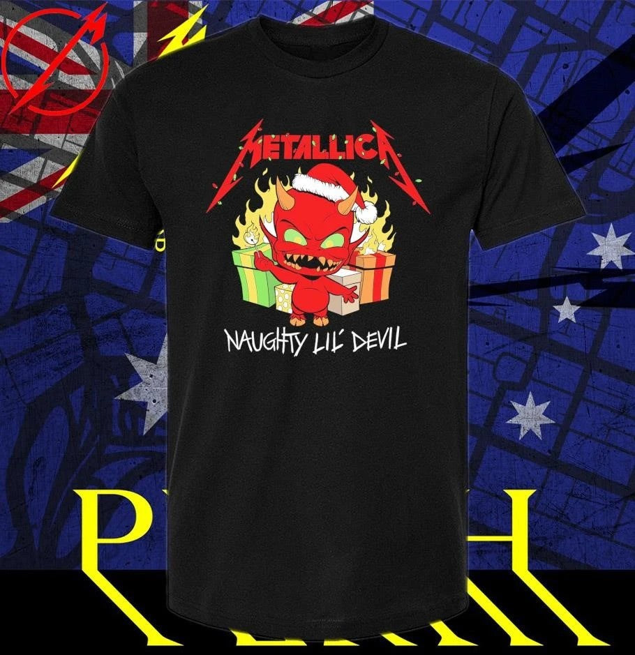 Metallica Christmas Naughty Lil’ Devil Holiday T-Shirt