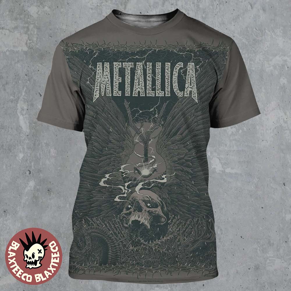 Metallica Overload Poster Collection Reload Remaster Where The Wild Things Are All Over Print Shirt