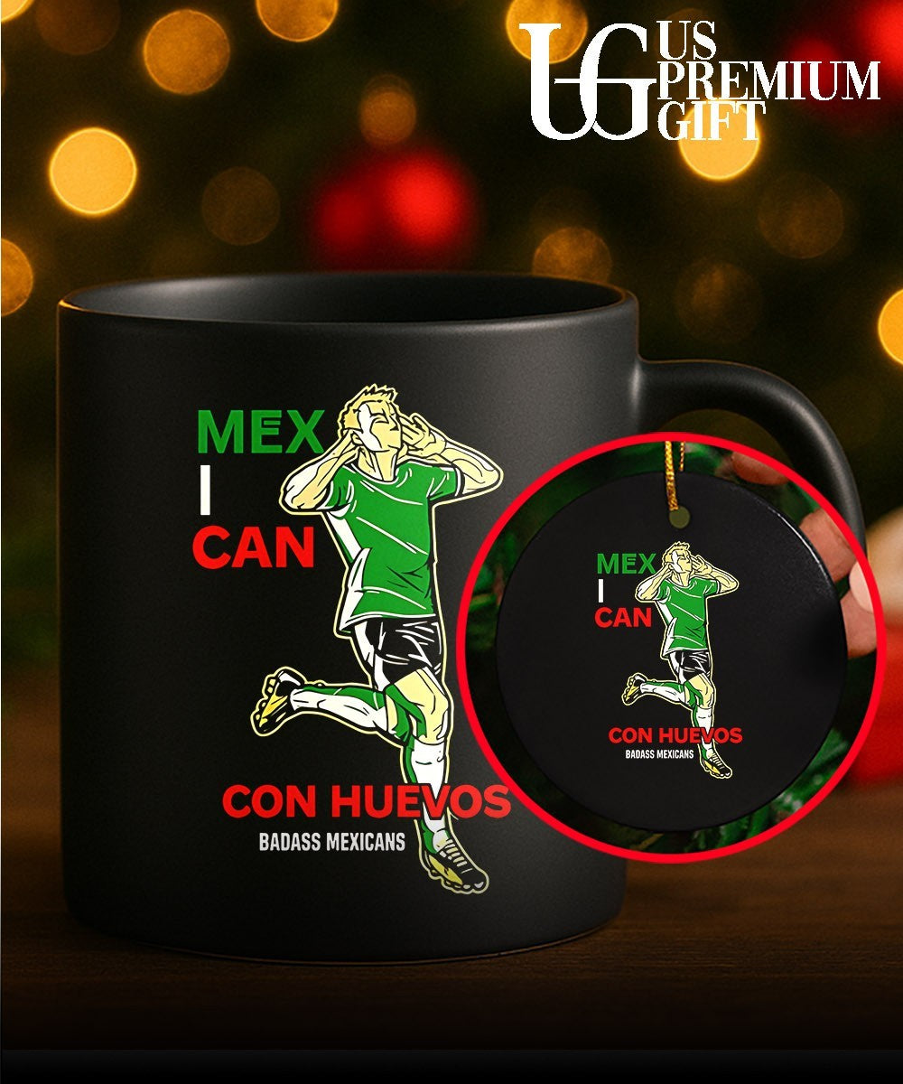 Mexican Con Huevos Badass Mexicans Mexico Soccer shirt