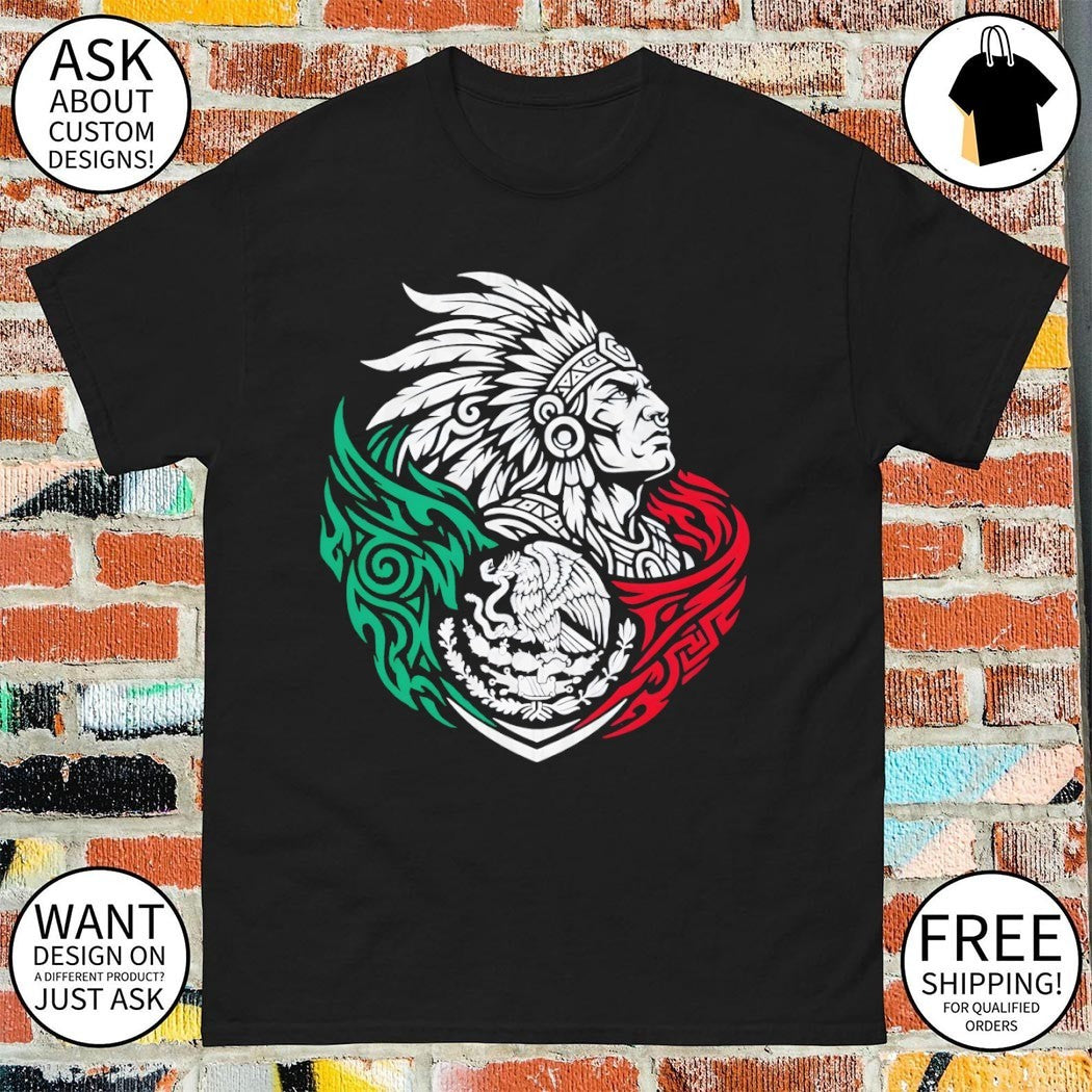 Mexican Soccer Aztec Warrior World Cup 2026 shirt