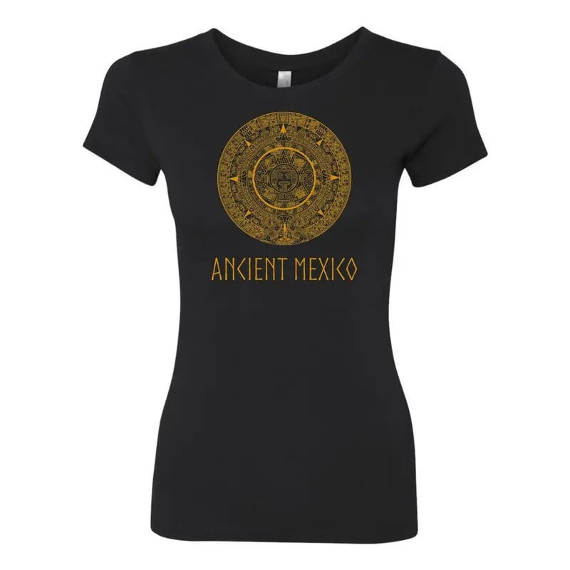 Mexico Calendario Azteca - Aztec Calendar Women's T-Shirt Casual Comfort Hoodie, Sweatshirt | UrbanDripWear.com