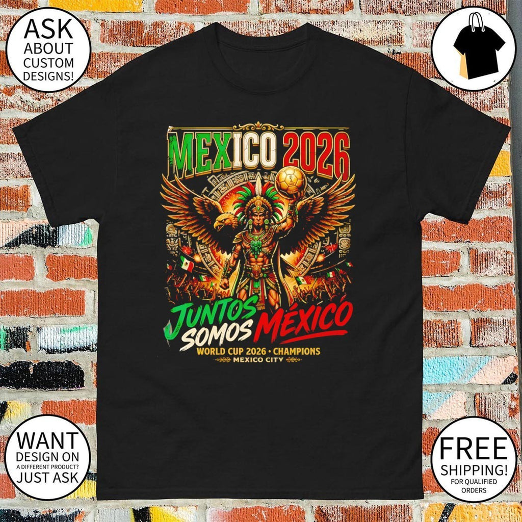 Mexico City Soccer Juntos Somos World Cup 2026 Champions shirt