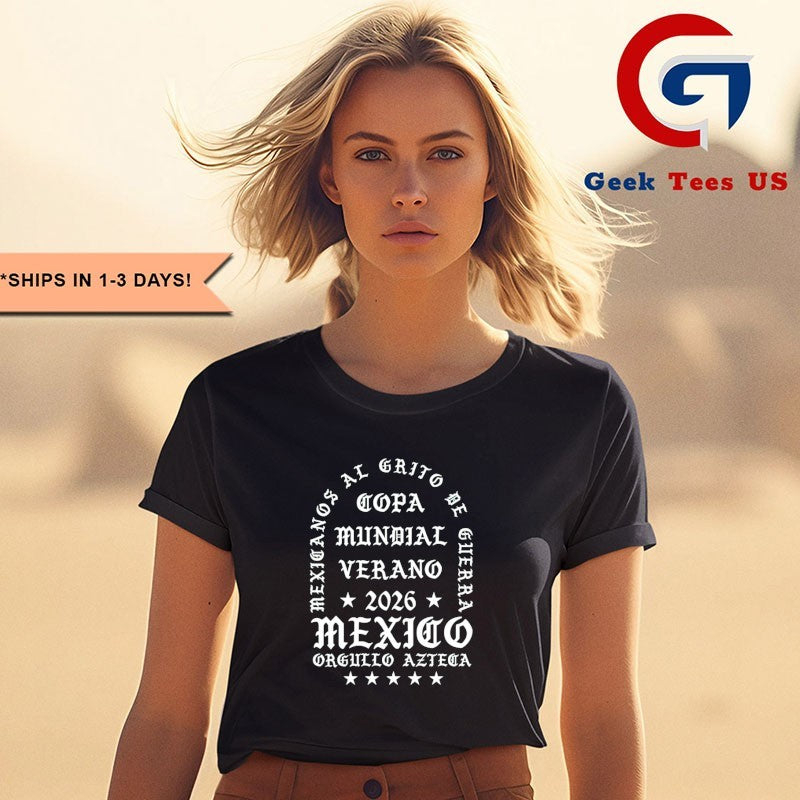Mexico Copa Mundial Verano 2026 T-shirt