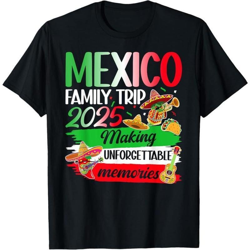 Mexico Family Trip 2025 Making Memories Mexico Vacation T-Shirt Hoodie, Sweatshirt | UrbanDripWear.com
