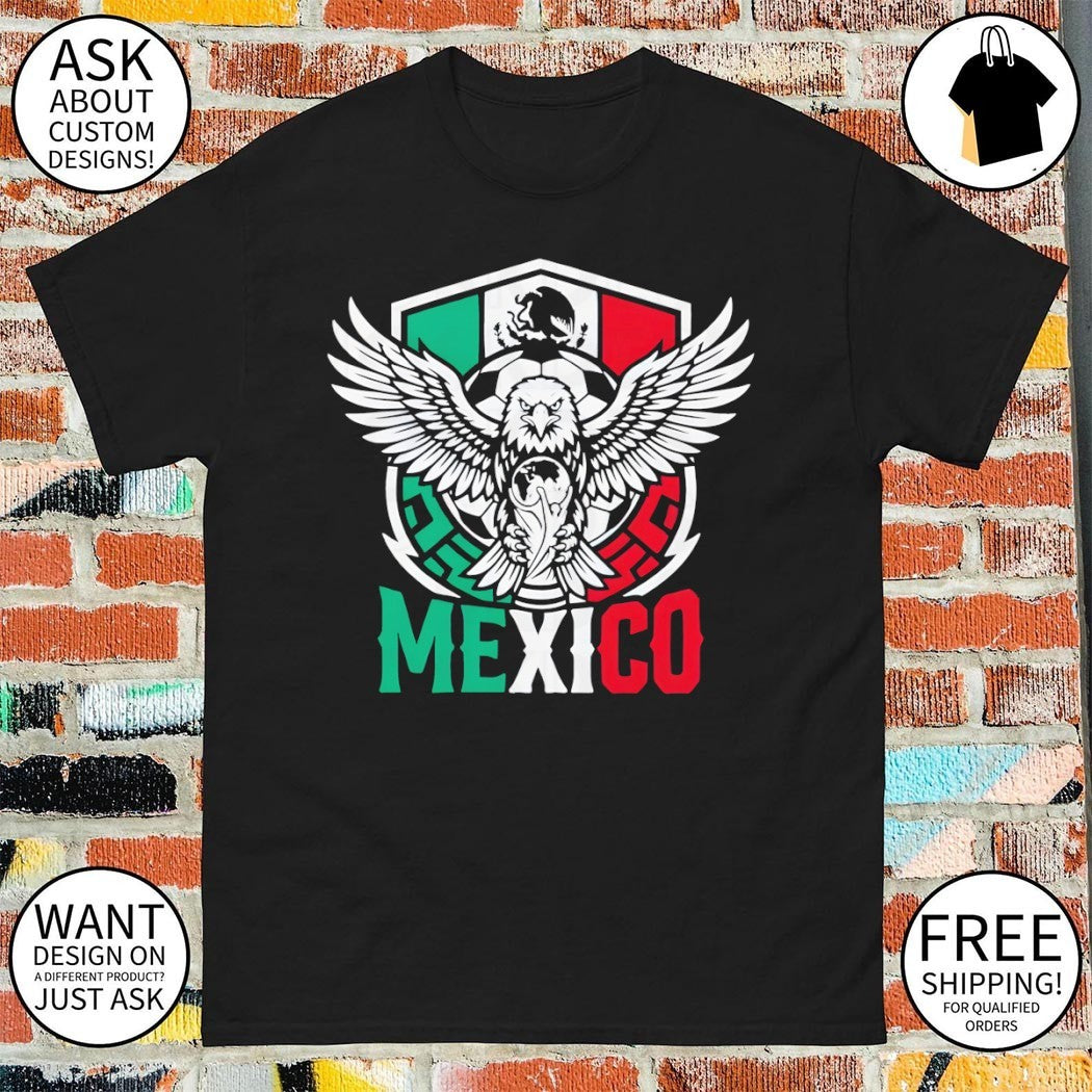 Mexico Soccer Eagle World Cup 2026 logo shirt