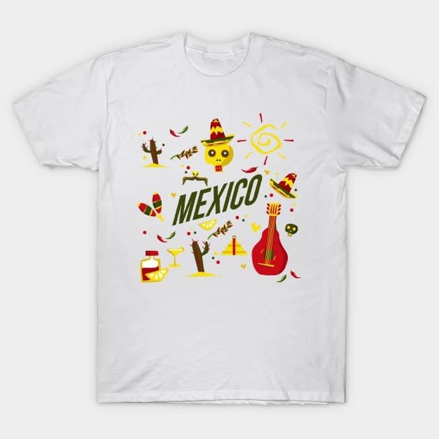 Mexico Streetwear T-Shirt - Trendy Graphic Tee for Men & Women style 02 Hoodie, Sweatshirt | UrbanDripWear.com
