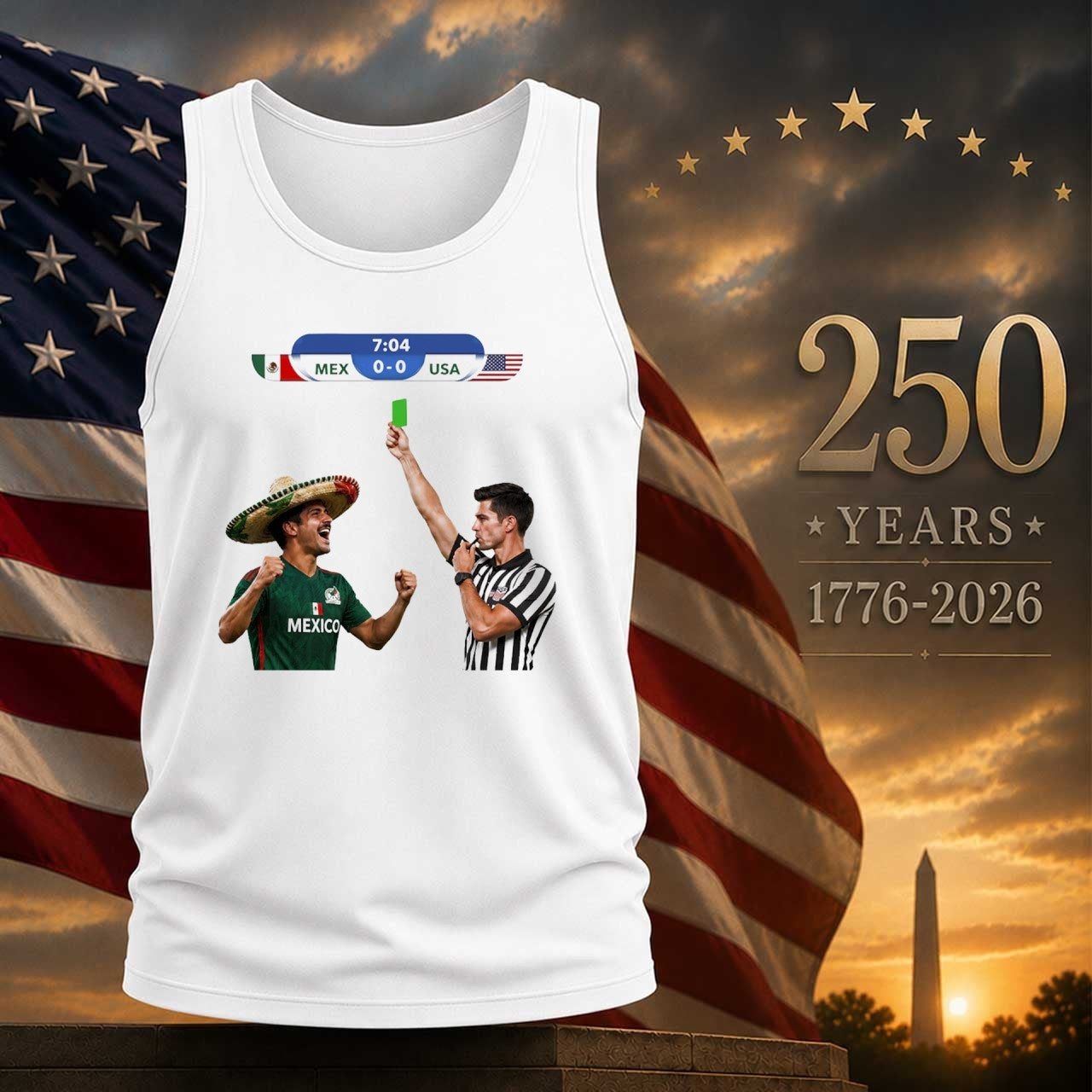 Mexico Vs USA Soccer Rivalry Fan Meme Shirt