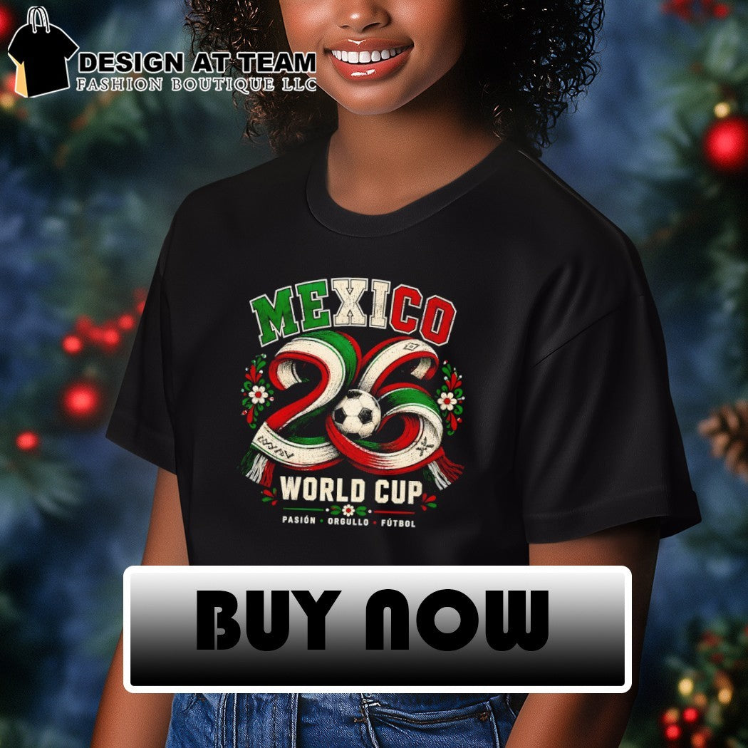Mexico World Cup Soccer Tournament Souvenir Fifa 2026 shirt