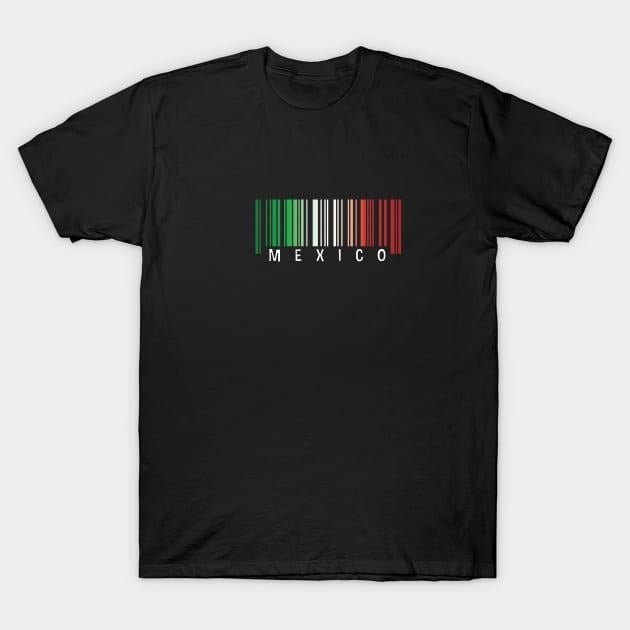 Mexico flag colors barcode T-Shirt style 02 Hoodie, Sweatshirt | UrbanDripWear.com