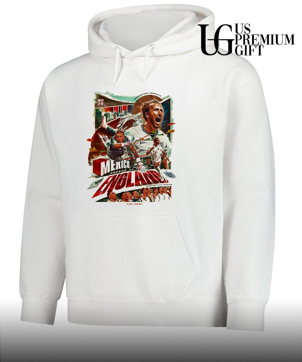 Mexico vs England Three Lions Next Mission World Cup 2026 shirt