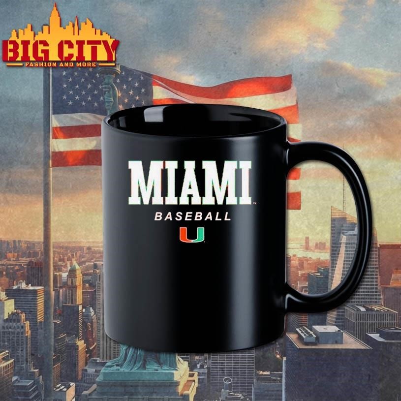 Miami Baseball Miami Wordmark & Logo Shirt