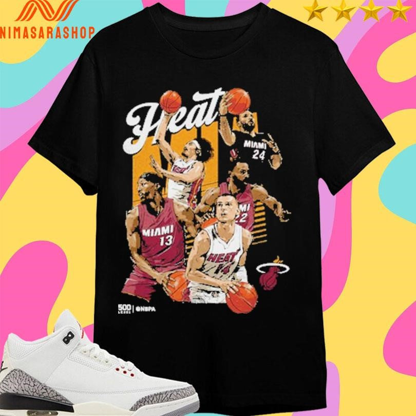 Miami Heat 2026 Starting 5 Shirts