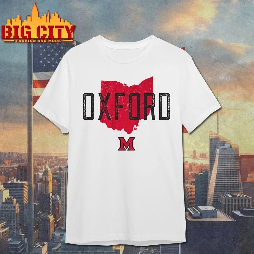Miami OH RedHawks Oxford Hometown T-shirt