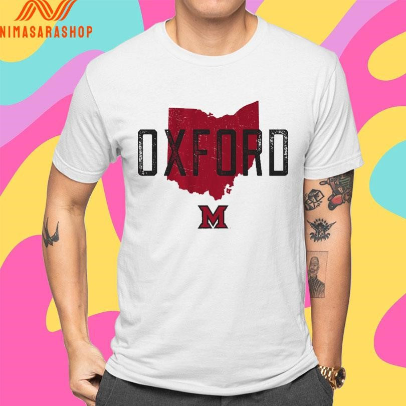 Miami Oh Redhawks Basketball Oxford Hometown Shirts