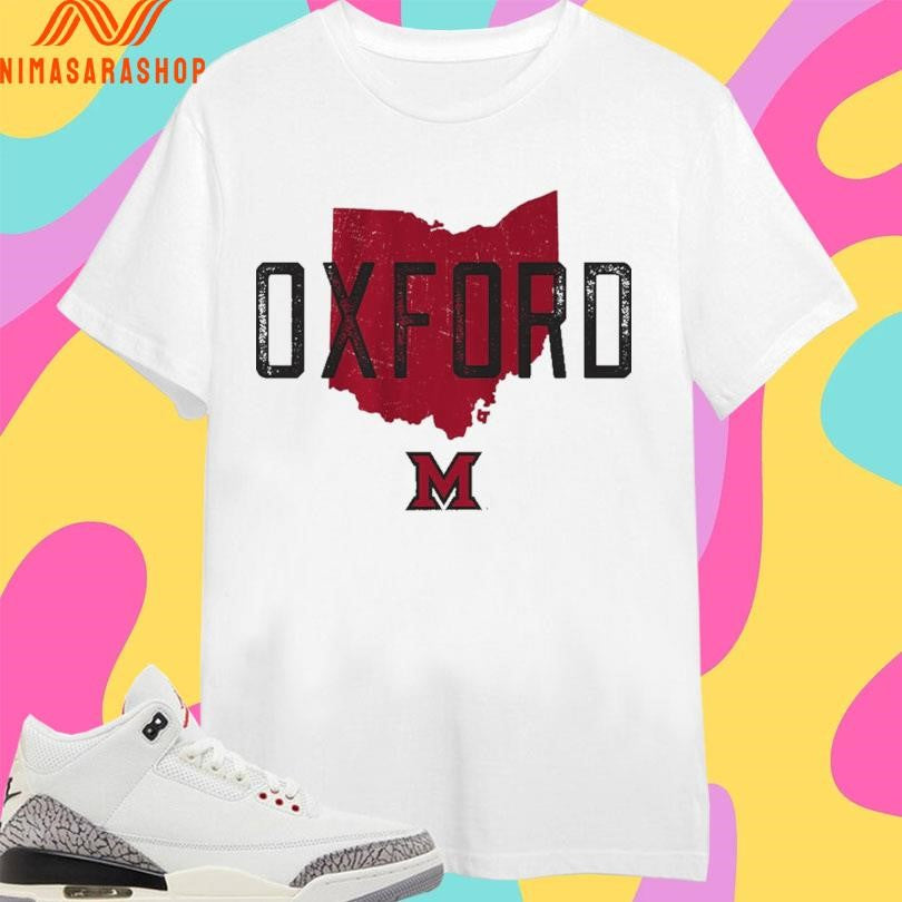 Miami Oh Redhawks Basketball Oxford Hometown Shirts
