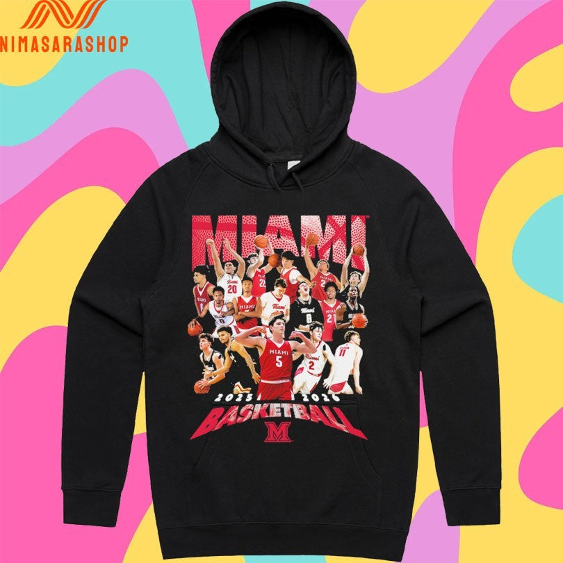 Miami Ohio Redhawks Men’s Basketball 2025-2026 Shirts